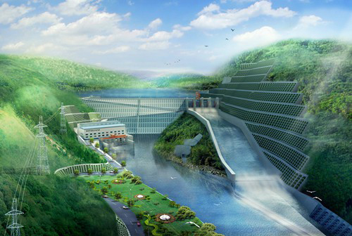 宁江老挝南塔河1号水电站项目
